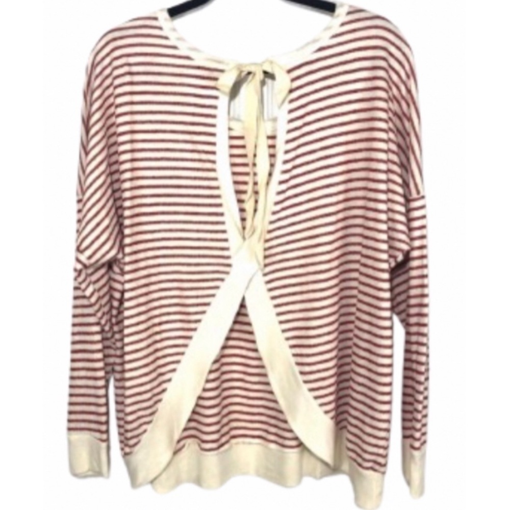 NWOT cotton cut out back top 3X